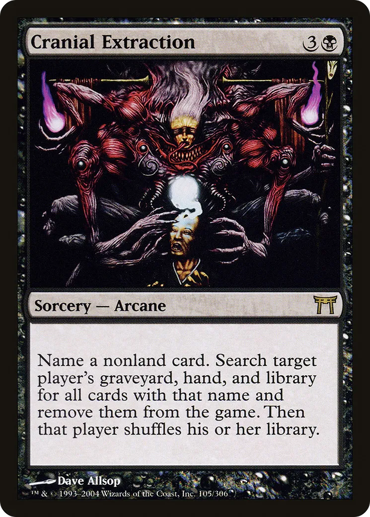 Cranial Extraction from Champions of Kamigawa - Magic: The Gathering