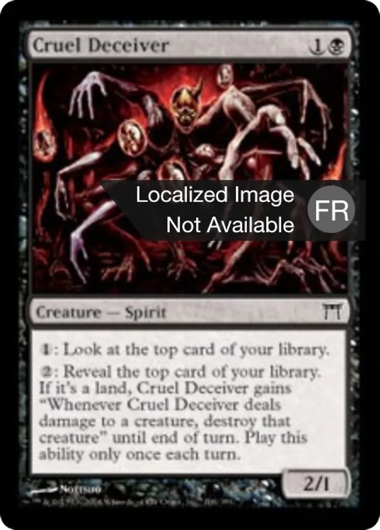 Fourbe cruel — Champions of Kamigawa — Magic: The Gathering