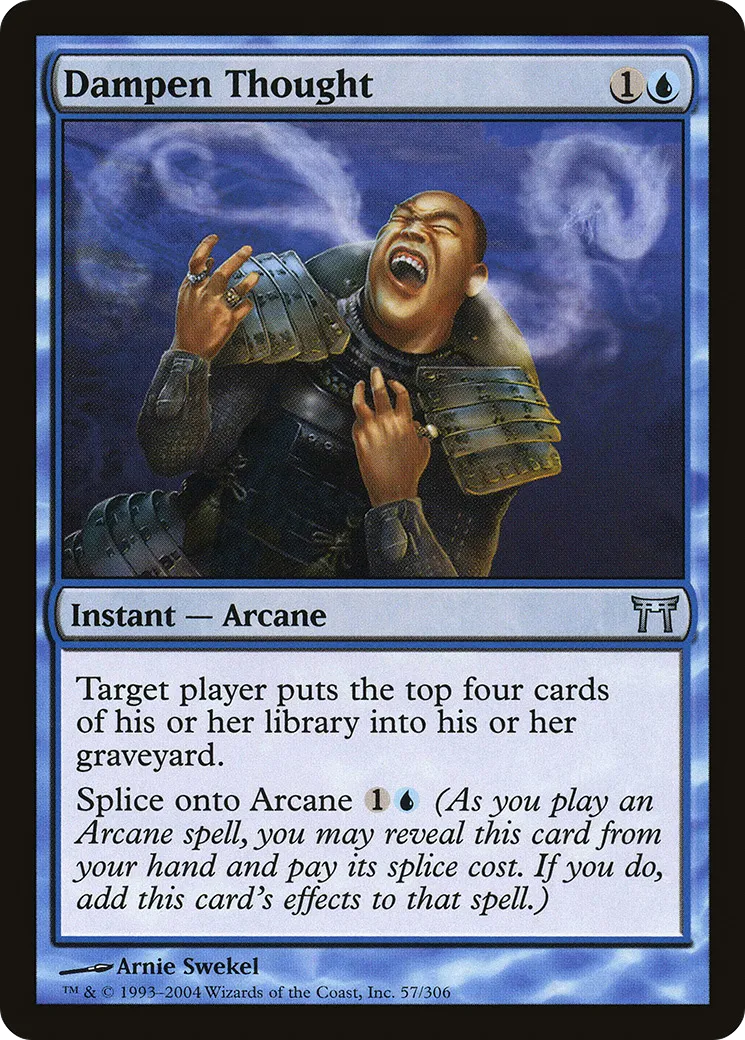 Dampen Thought — Champions of Kamigawa — Magic: The Gathering