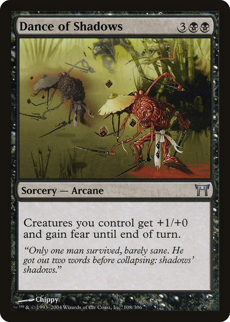 Dance of Shadows — Champions of Kamigawa — Magic: The Gathering