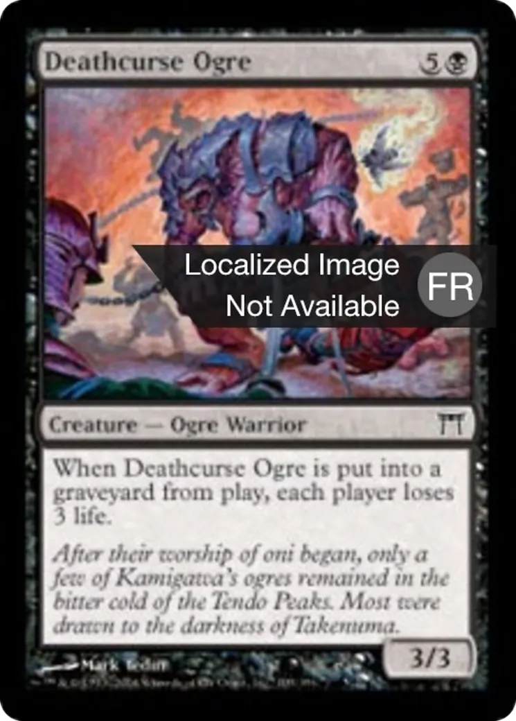 Ogre malemort — Champions of Kamigawa — Magic: The Gathering