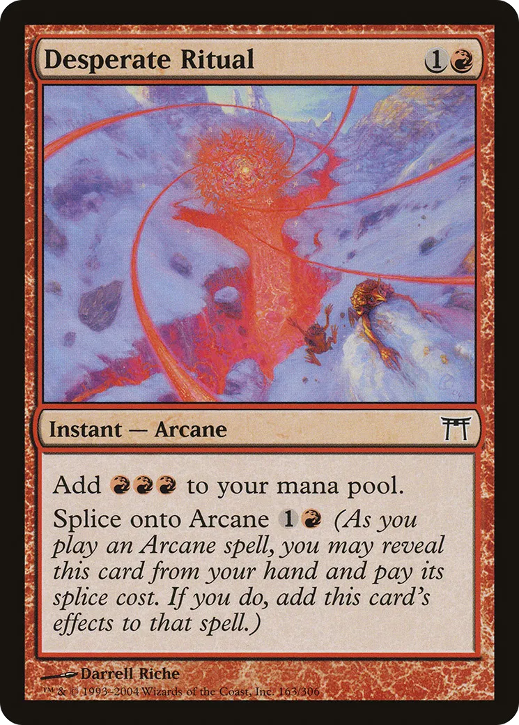 Desperate Ritual — Champions of Kamigawa — Magic: The Gathering