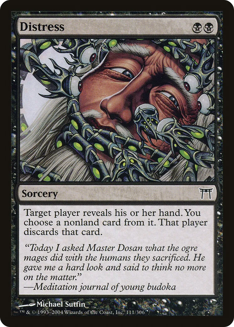 Distress — Champions of Kamigawa — Magic: The Gathering