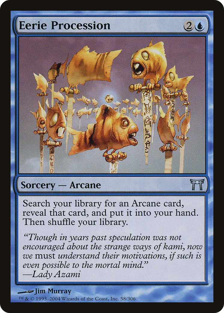 Eerie Procession — Champions of Kamigawa — Magic: The Gathering