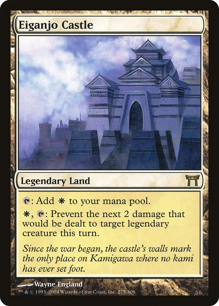 Eiganjo Castle — Champions of Kamigawa — Magic: The Gathering