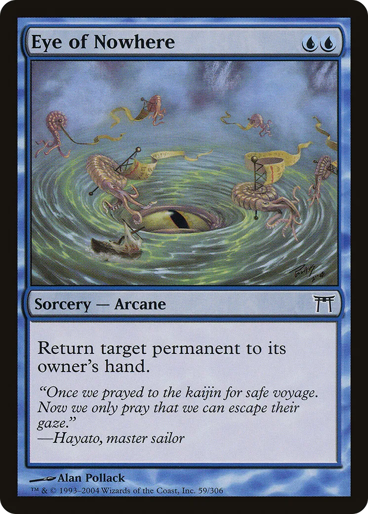 Eye of Nowhere — Champions of Kamigawa — Magic: The Gathering