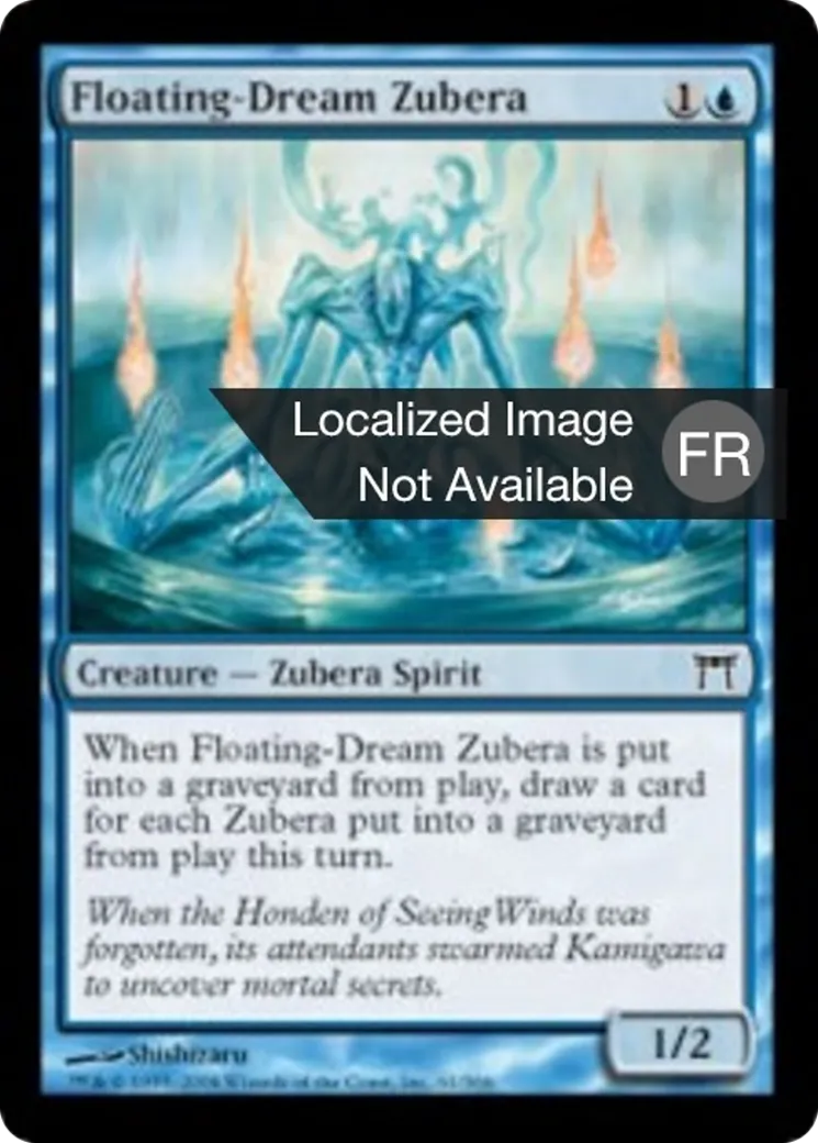 Zubera aux rêves flottants — Champions of Kamigawa — Magic: The Gathering