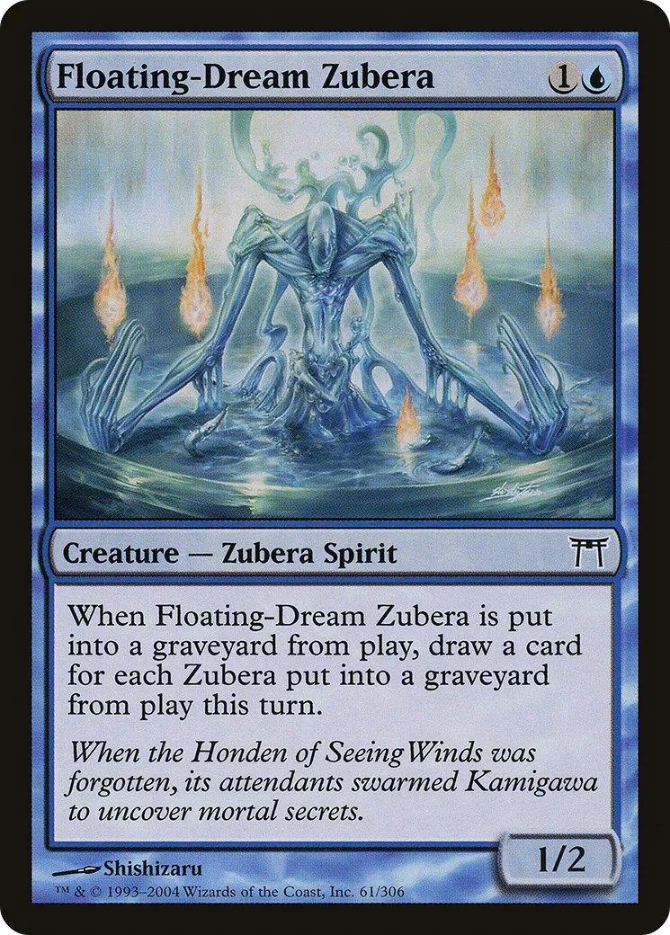 Floating-Dream Zubera — Champions of Kamigawa — Magic: The Gathering