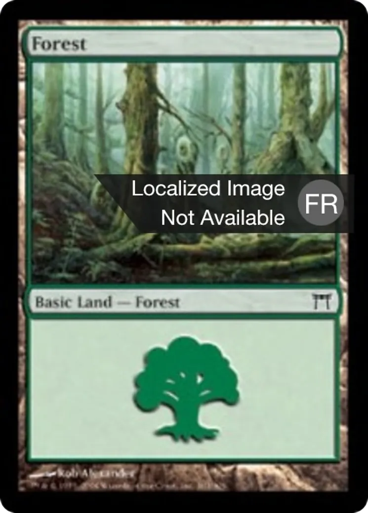 Forêt — Champions of Kamigawa — Magic: The Gathering