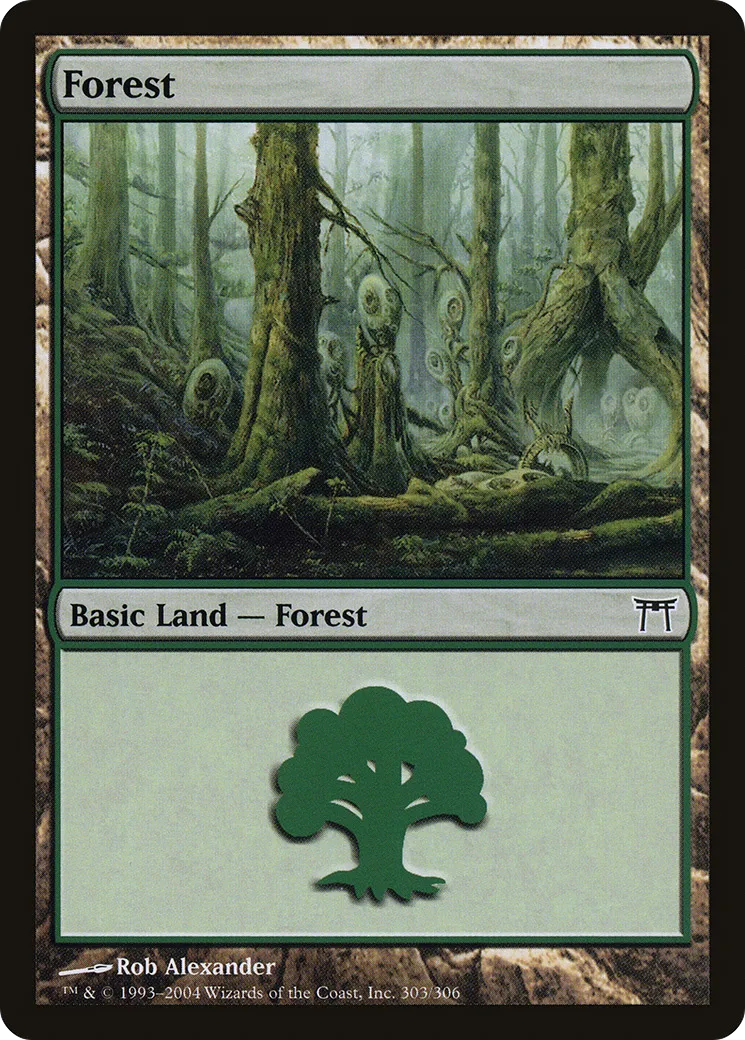 Forest — Champions of Kamigawa — Magic: The Gathering