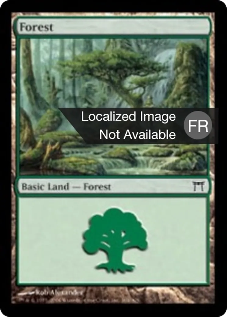 Forêt — Champions of Kamigawa — Magic: The Gathering