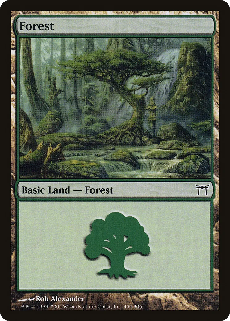 Forest — Champions of Kamigawa — Magic: The Gathering