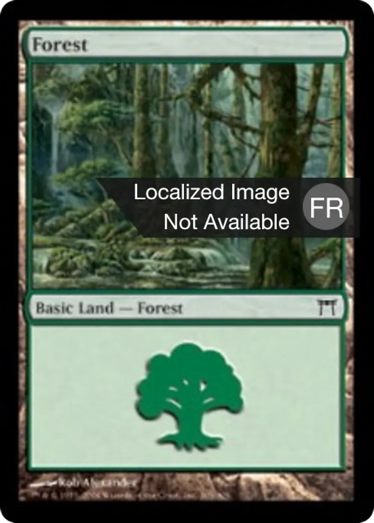 Forêt — Champions of Kamigawa — Magic: The Gathering