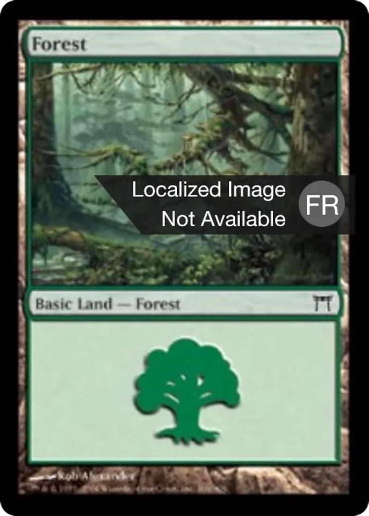 Forêt — Champions of Kamigawa — Magic: The Gathering