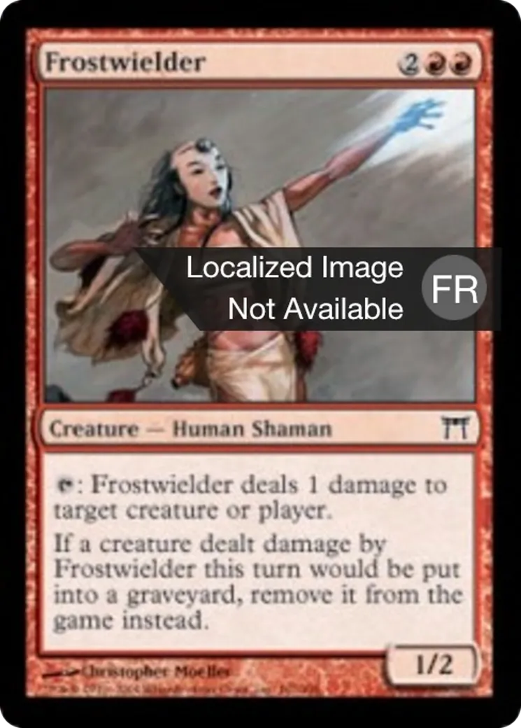 Porteuse de givre — Champions of Kamigawa — Magic: The Gathering