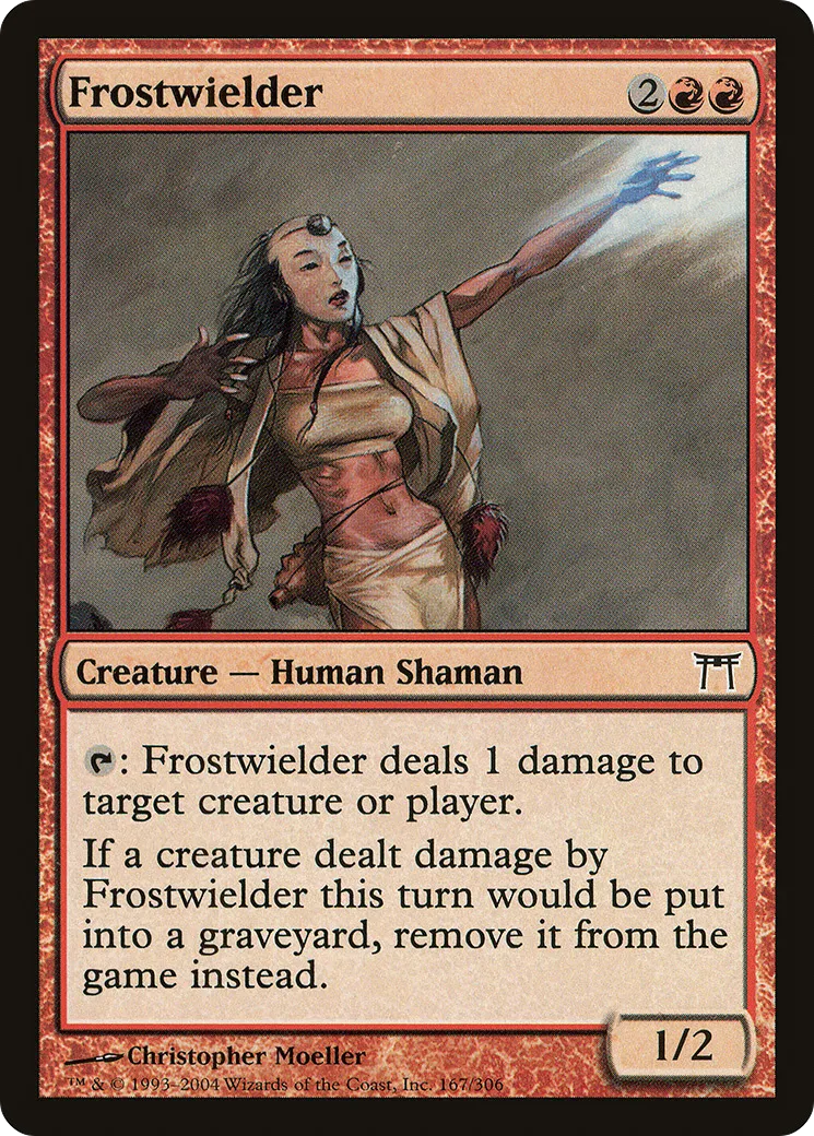 Porteuse de givre — Champions of Kamigawa — Magic: The Gathering