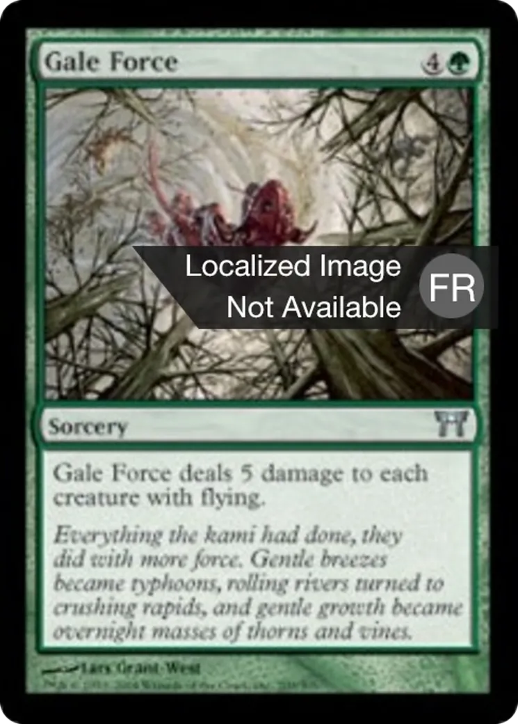 Grand vent — Champions of Kamigawa — Magic: The Gathering