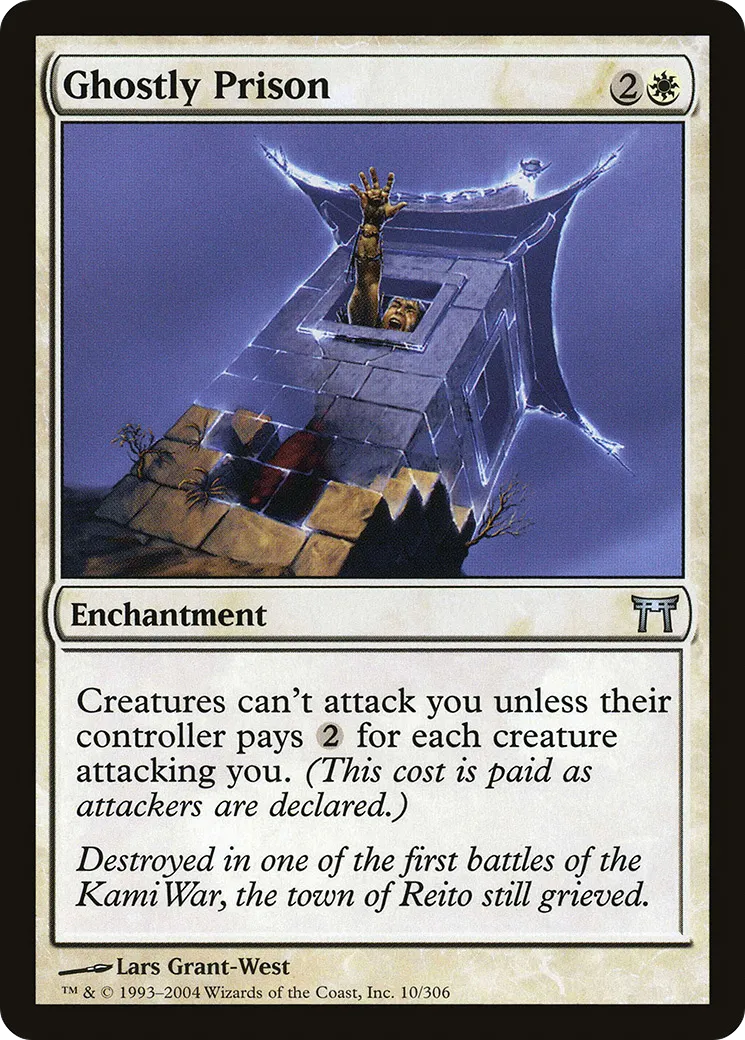 Ghostly Prison — Champions of Kamigawa — Magic: The Gathering