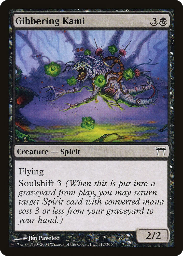 Gibbering Kami — Champions of Kamigawa — Magic: The Gathering