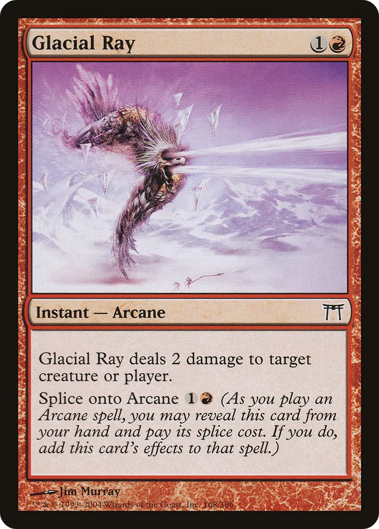 Glacial Ray — Champions of Kamigawa — Magic: The Gathering