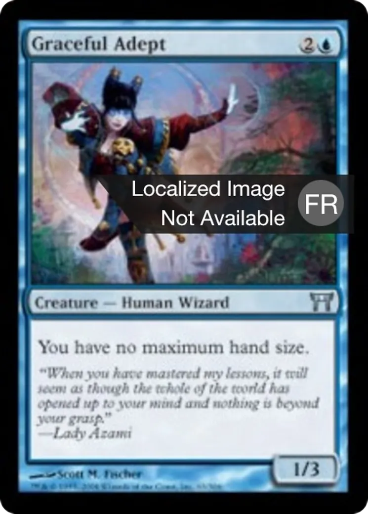 Experte gracieuse — Champions of Kamigawa — Magic: The Gathering