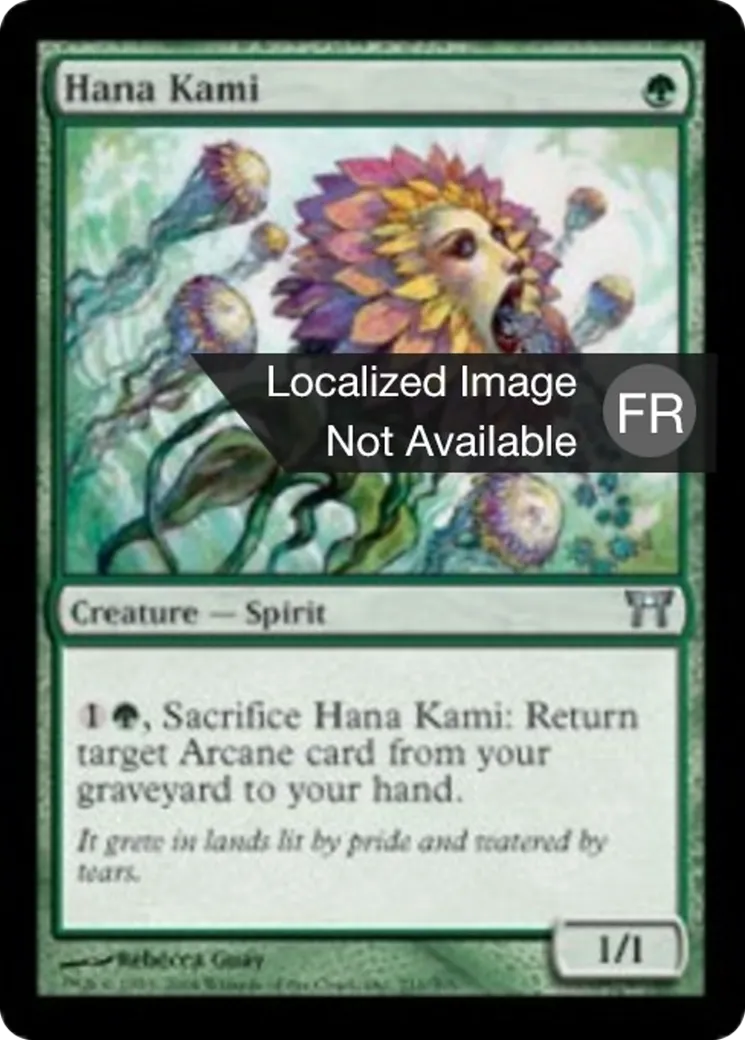 Kami hana — Champions of Kamigawa — Magic: The Gathering