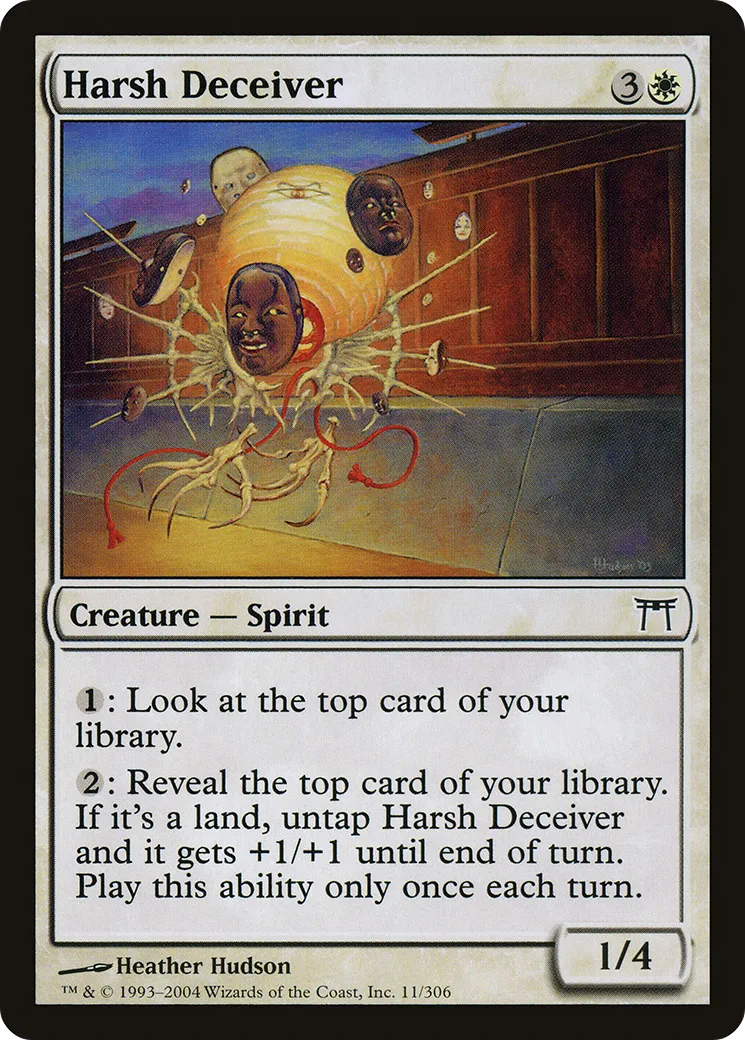 Harsh Deceiver — Champions of Kamigawa — Magic: The Gathering