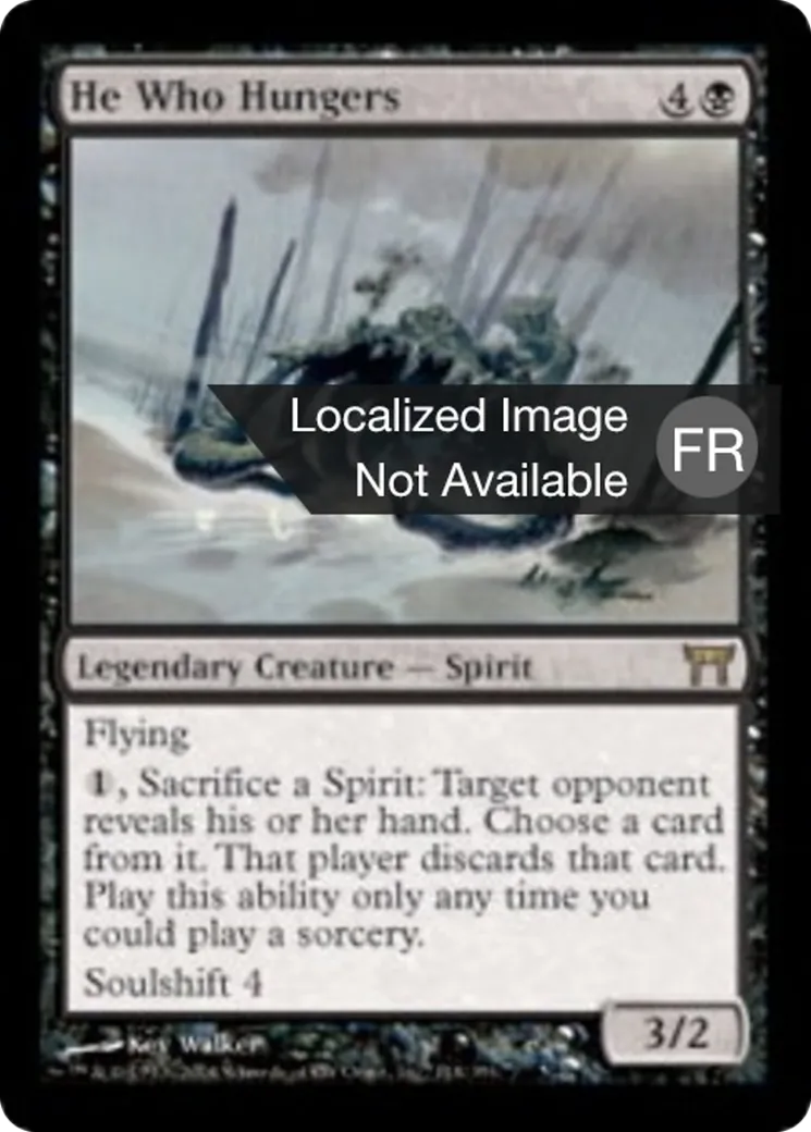 Celui qui a faim — Champions of Kamigawa — Magic: The Gathering