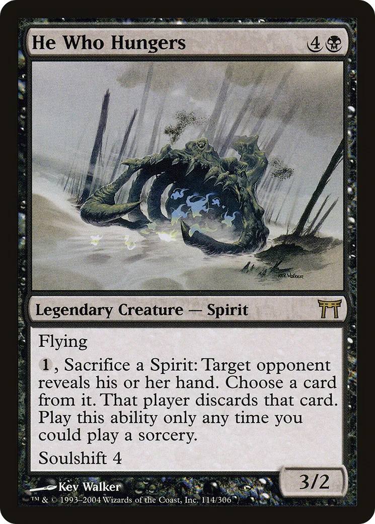 He Who Hungers — Champions of Kamigawa — Magic: The Gathering