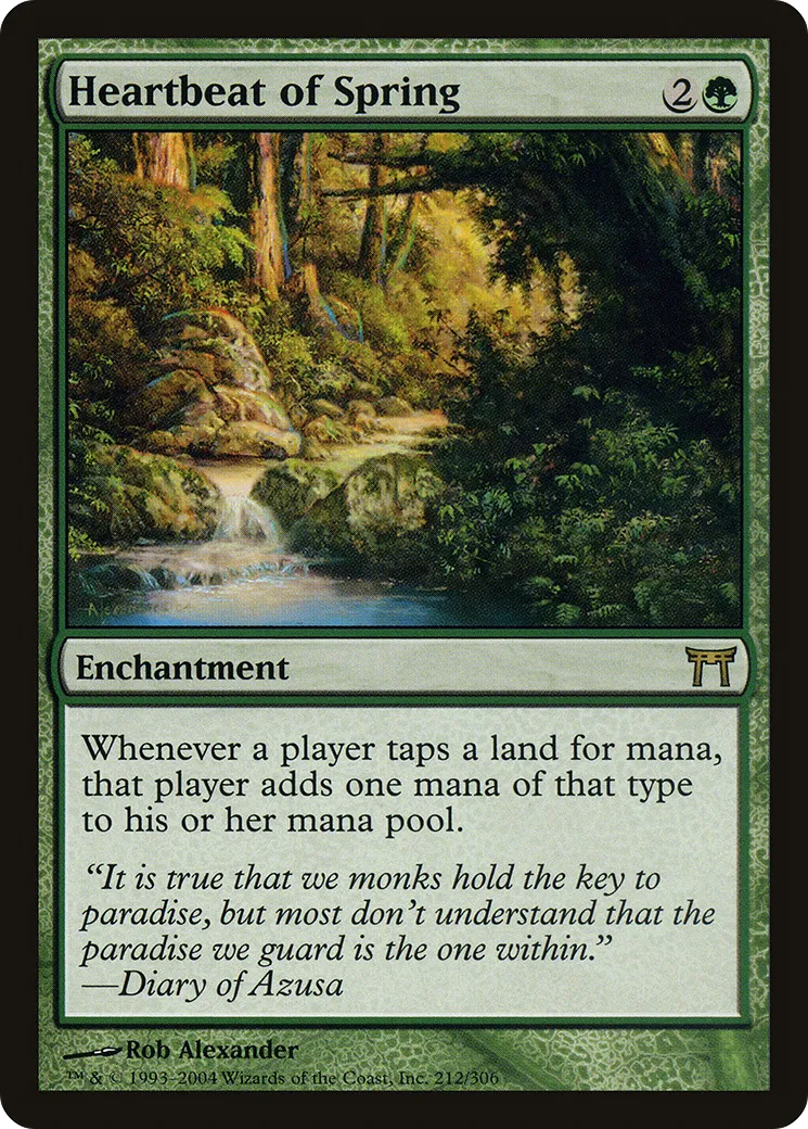 Heartbeat of Spring from Champions of Kamigawa - Magic: The Gathering
