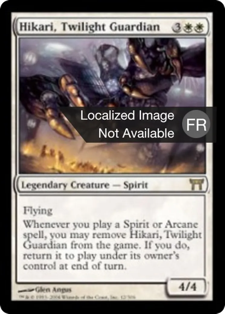 Hikari, vigile du crépuscule — Champions of Kamigawa — Magic: The Gathering