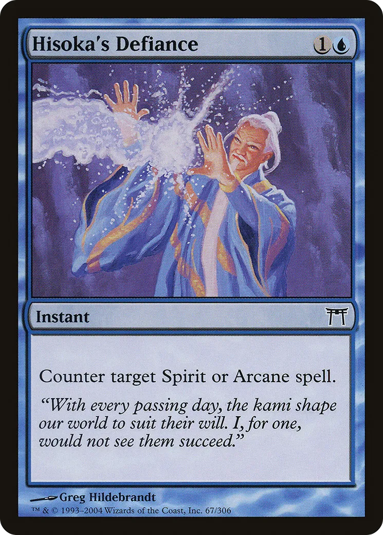 Hisoka's Defiance — Champions of Kamigawa — Magic: The Gathering