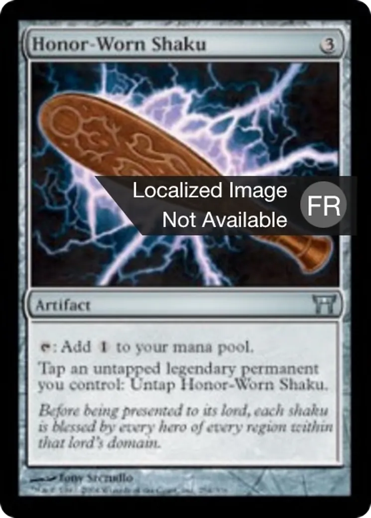 Shaku usé par l'honneur — Champions of Kamigawa — Magic: The Gathering