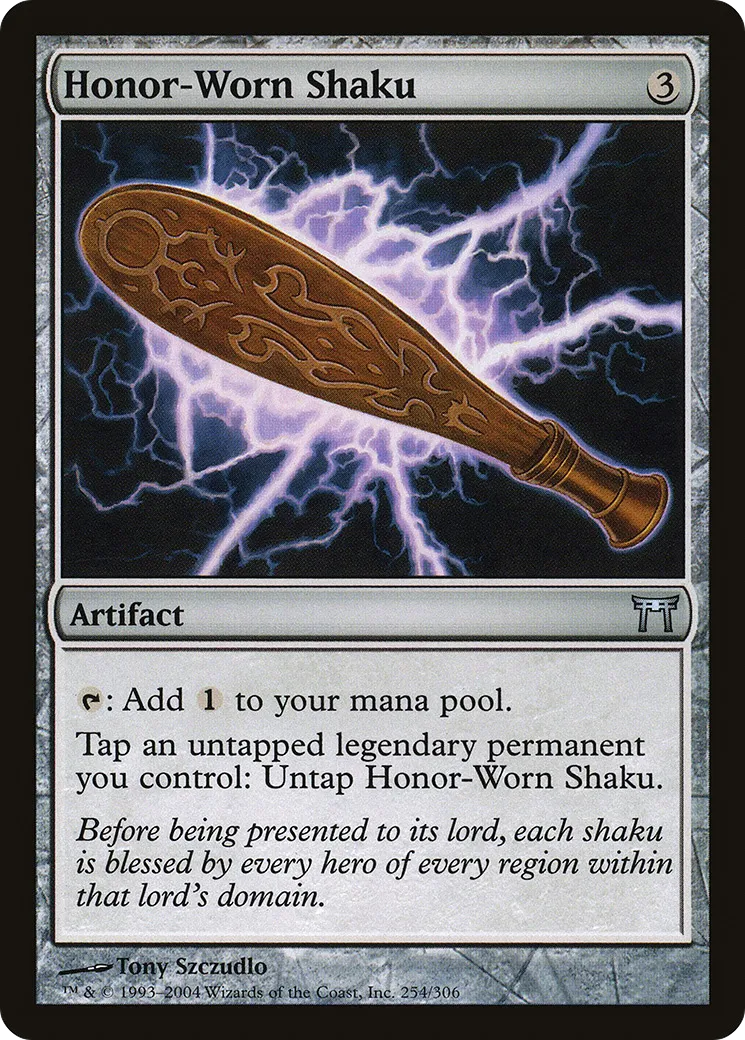 Honor-Worn Shaku from Champions of Kamigawa - Magic: The Gathering