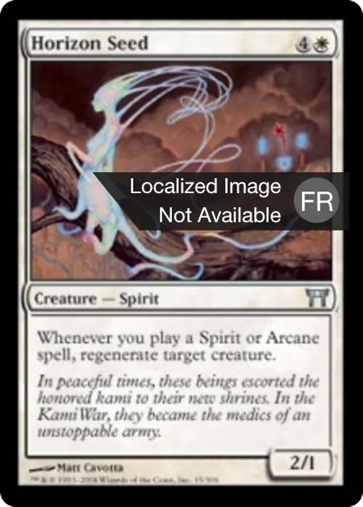 Graine d'horizon — Champions of Kamigawa — Magic: The Gathering