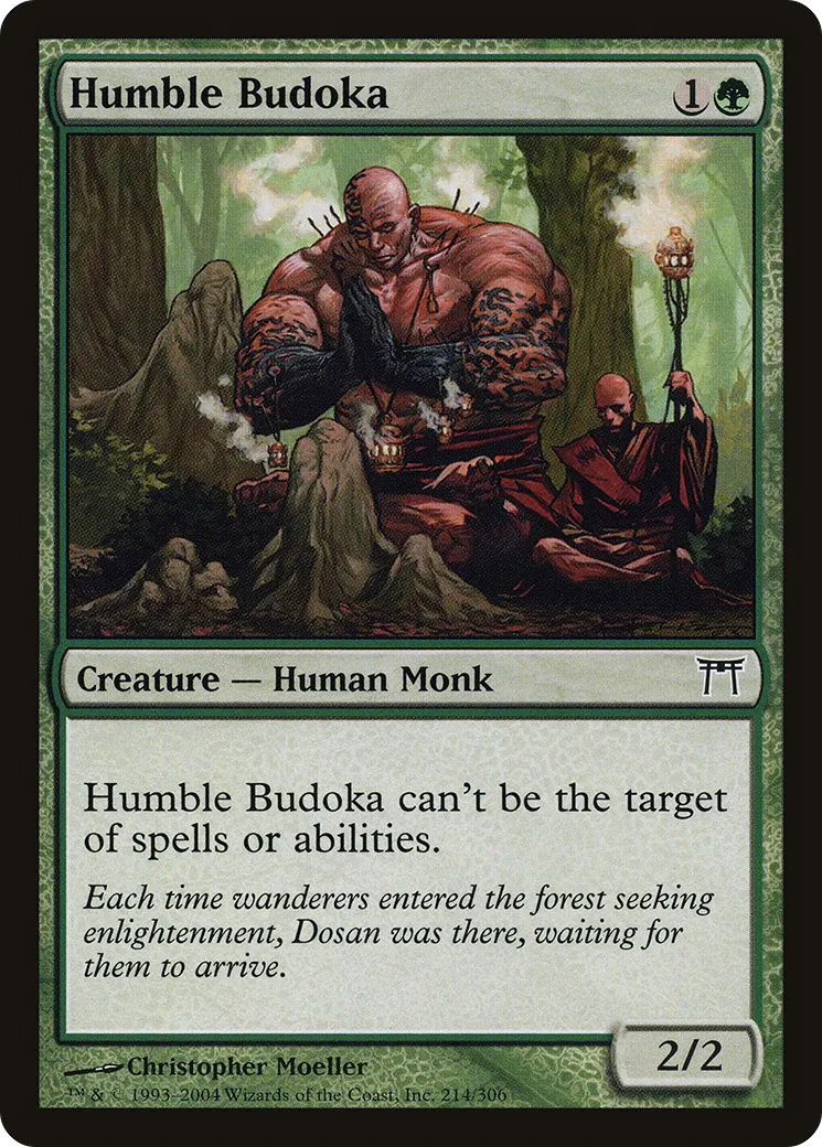 Humble Budoka — Champions of Kamigawa — Magic: The Gathering