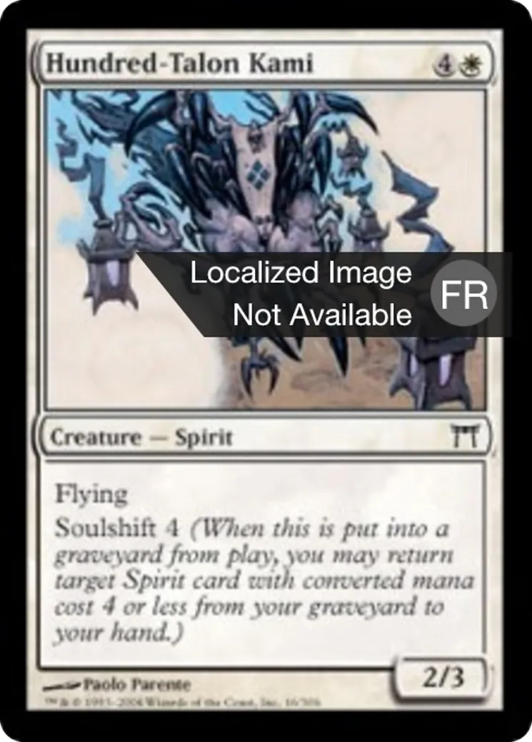 Kami aux cent ergots — Champions of Kamigawa — Magic: The Gathering