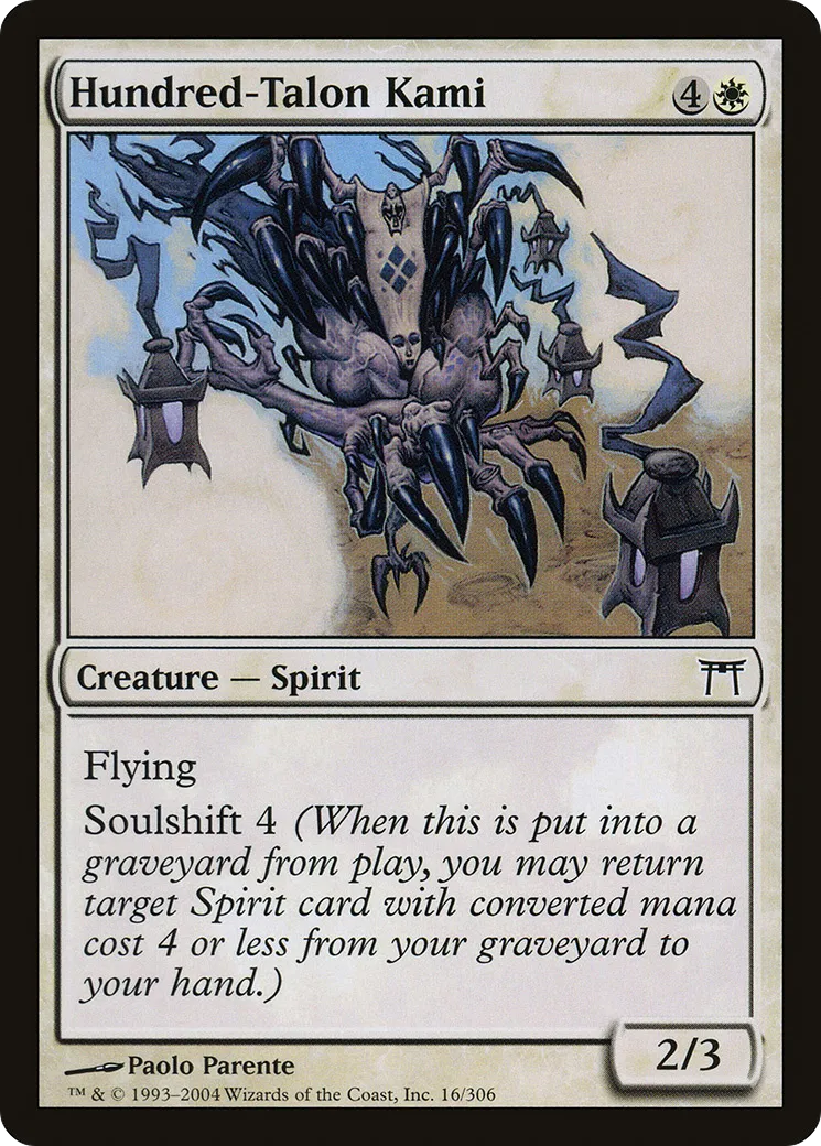 Kami aux cent ergots — Champions of Kamigawa — Magic: The Gathering