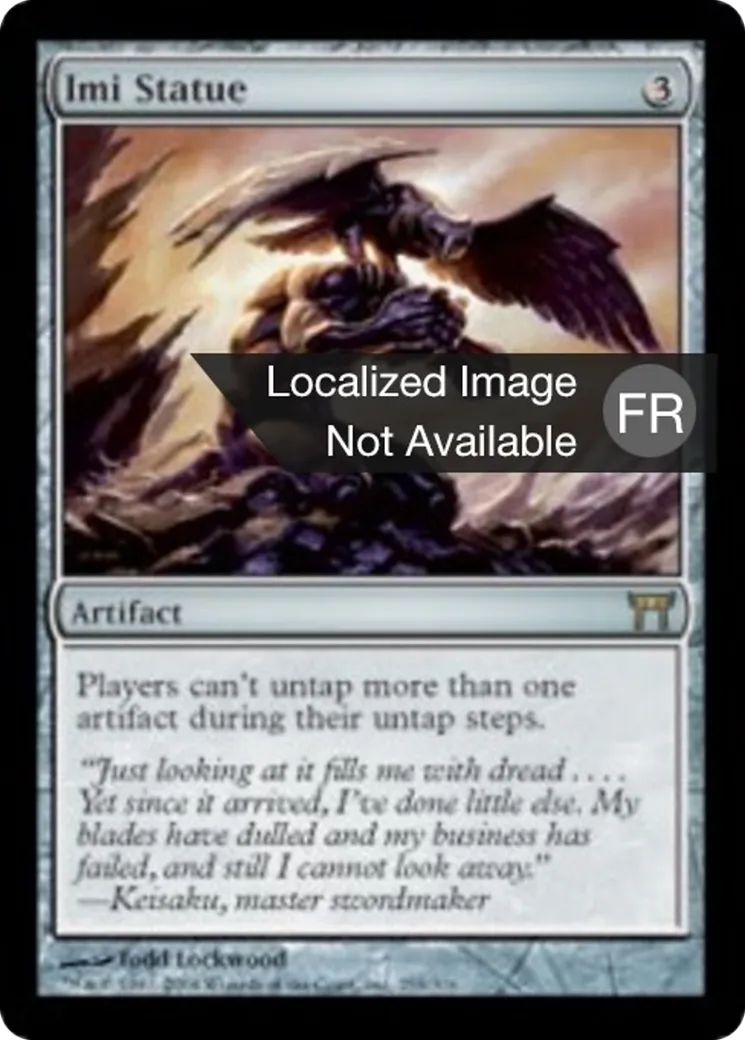 Statue imi — Champions of Kamigawa — Magic: The Gathering
