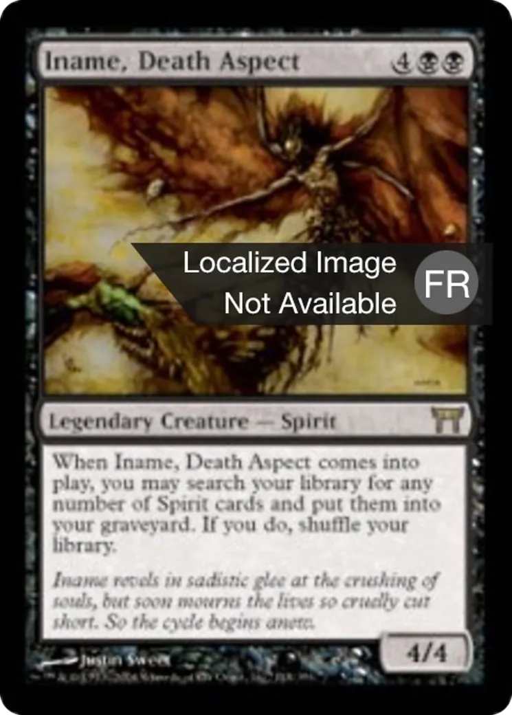 Iname, aspect de la Mort from Champions of Kamigawa - Magic: The Gathering