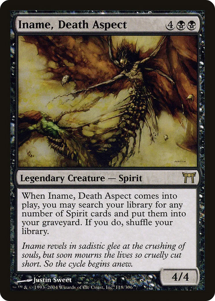 Iname, Death Aspect — Champions of Kamigawa — Magic: The Gathering