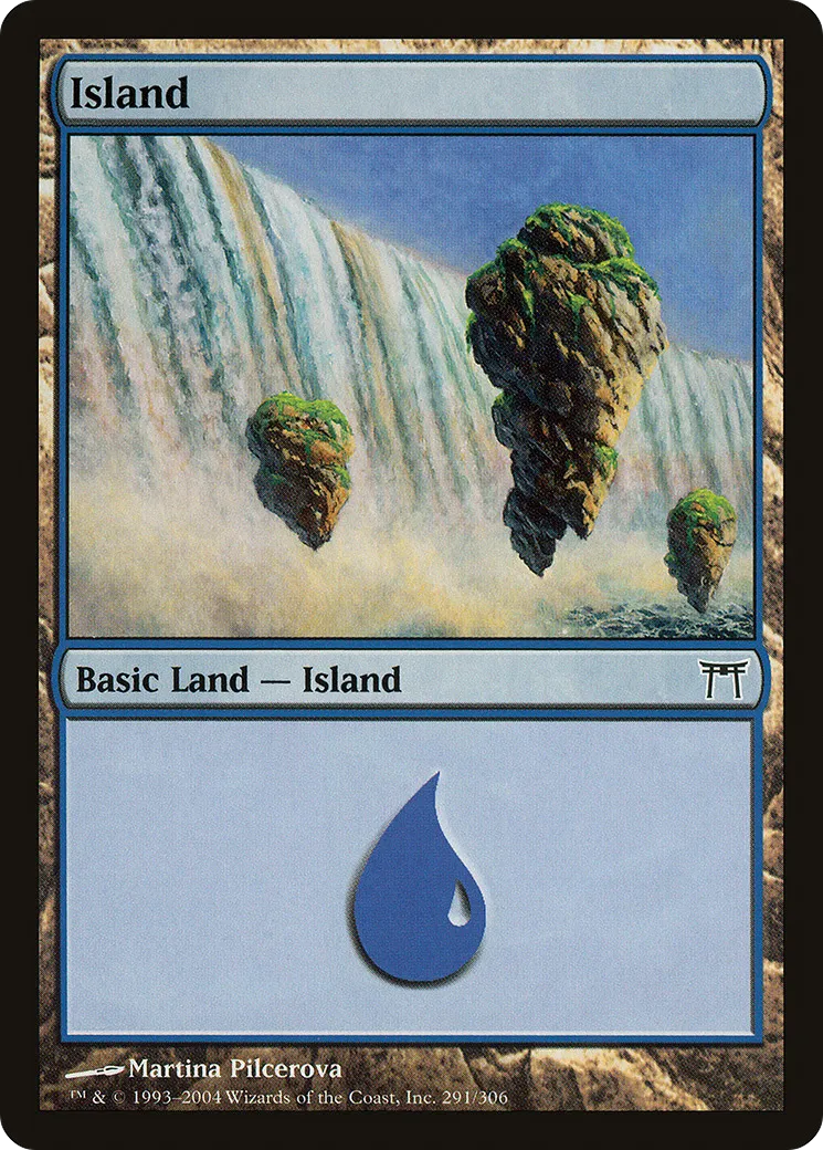 Island — Champions of Kamigawa — Magic: The Gathering