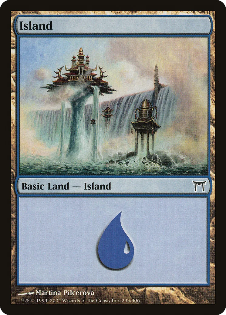 Island — Champions of Kamigawa — Magic: The Gathering