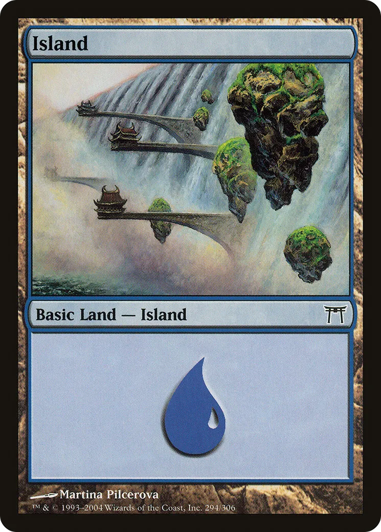 Island — Champions of Kamigawa — Magic: The Gathering