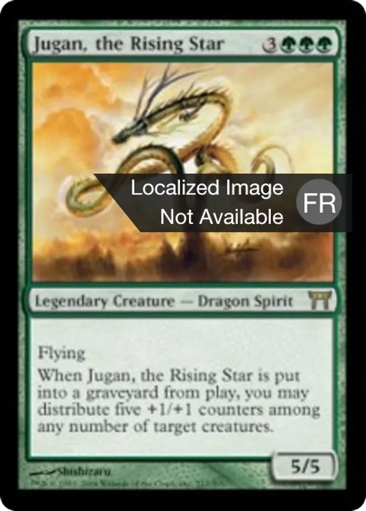 Jugan, l'étoile ascendante — Champions of Kamigawa — Magic: The Gathering