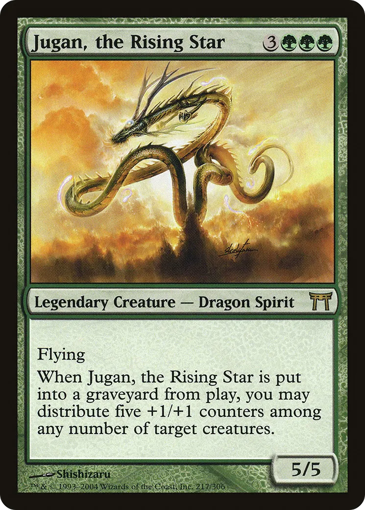 Jugan, l'étoile ascendante — Champions of Kamigawa — Magic: The Gathering