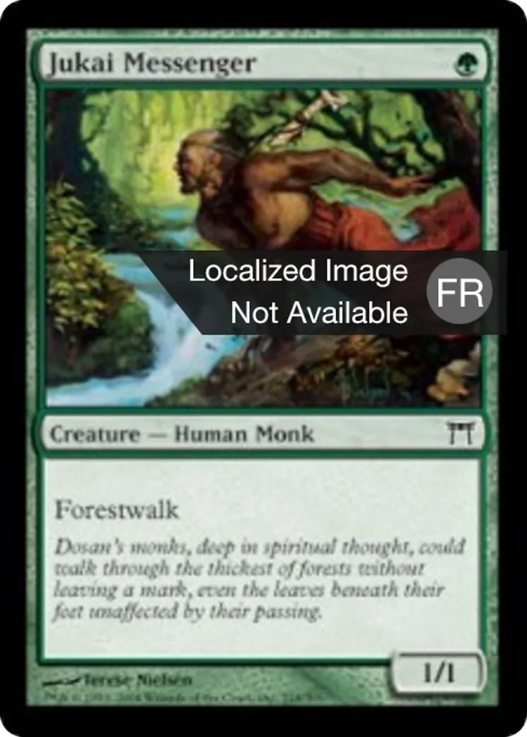 Messager de Jukai — Champions of Kamigawa — Magic: The Gathering