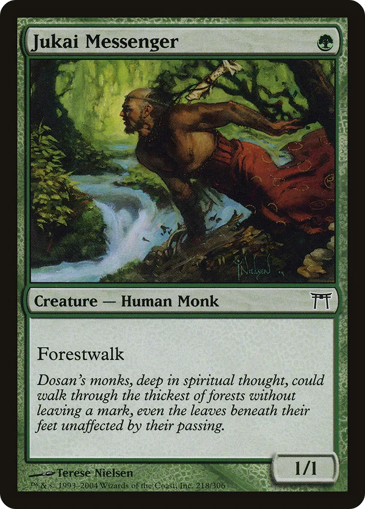 Jukai Messenger — Champions of Kamigawa — Magic: The Gathering