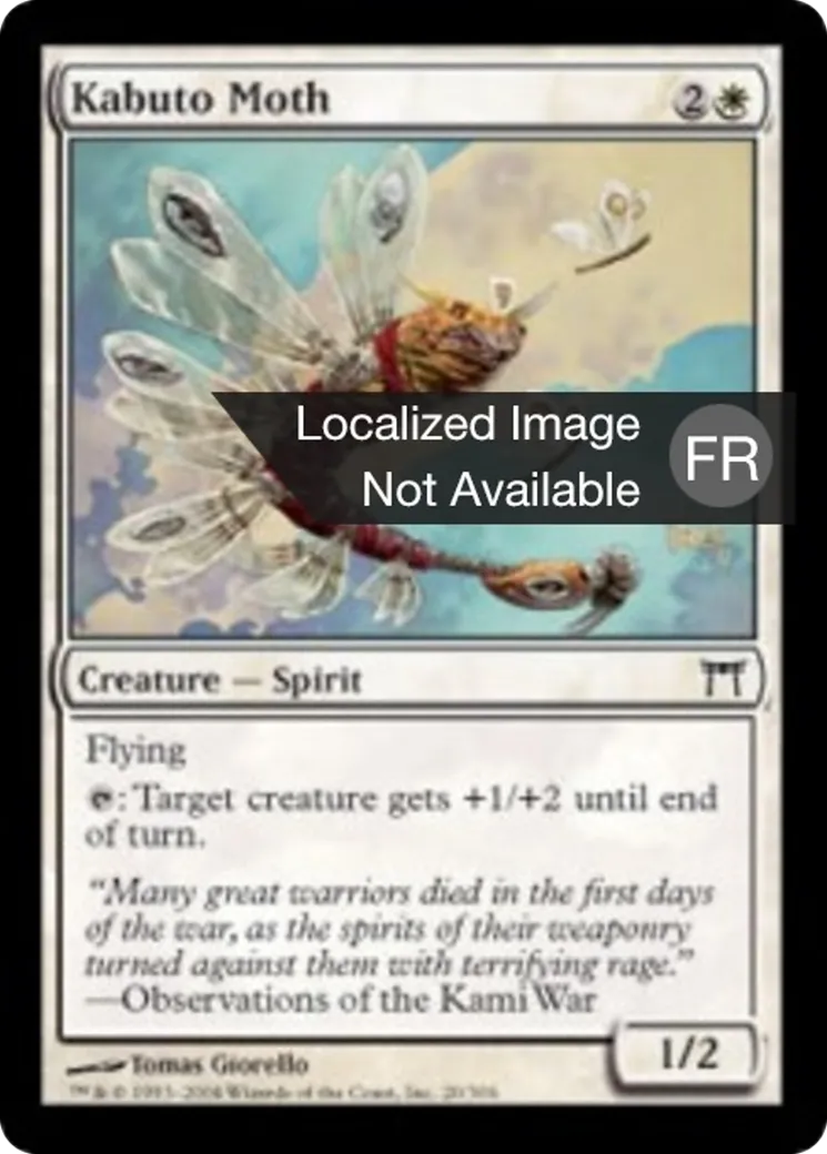 Phalène kabuto — Champions of Kamigawa — Magic: The Gathering