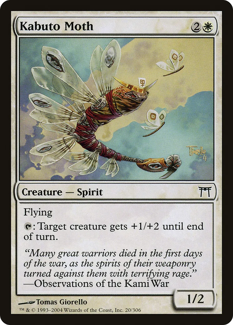 Phalène kabuto — Champions of Kamigawa — Magic: The Gathering